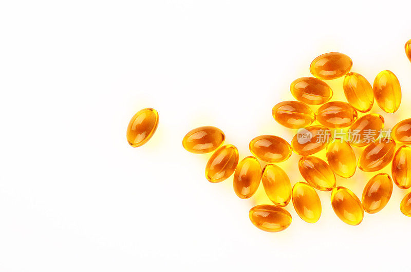 Fish oil capsules